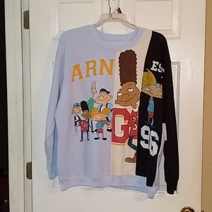 Nickelodeon Hey Arnold Crew Sweater